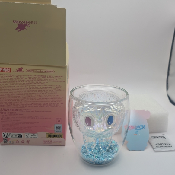 Labubu the Monsters Cheers! Double Walled Glass Cup - FUN (secret) - Picture 4 of 6